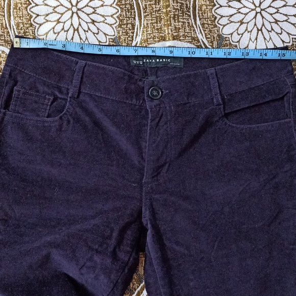 Zara Velvet Purple Jeans - Picture 10 of 10